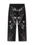 Revenge Tattoo Sweatpants - Black/Silver by Denim Exchange