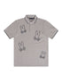 Psycho Bunny Milton Pique Polo - Oyster by Denim Exchange