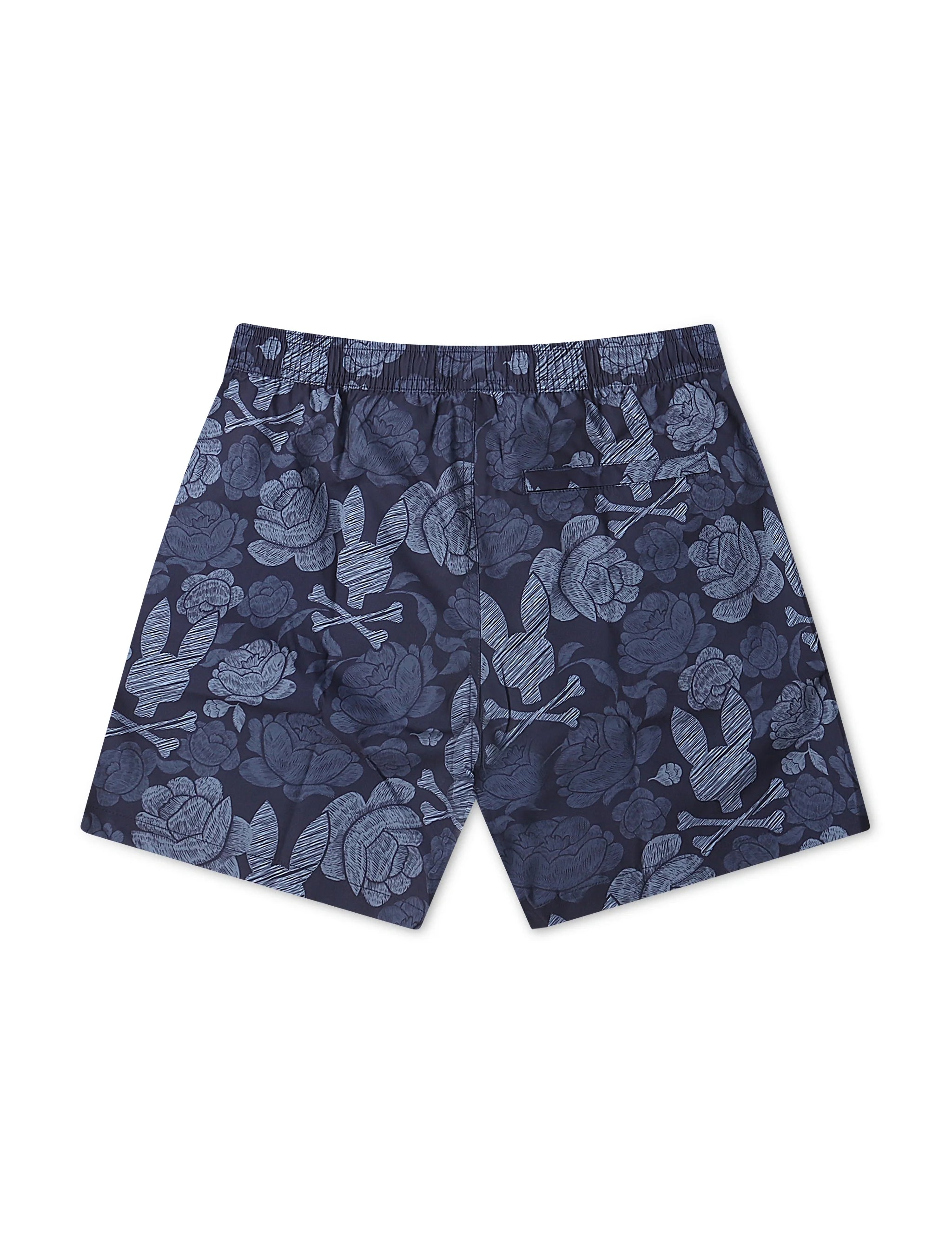 Psycho Bunny Rowen Swim Trunks - Blue by Denim Exchange