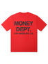 Money Dept. Los Angeles Puff Print Tee - Red/Black by Denim Exchange