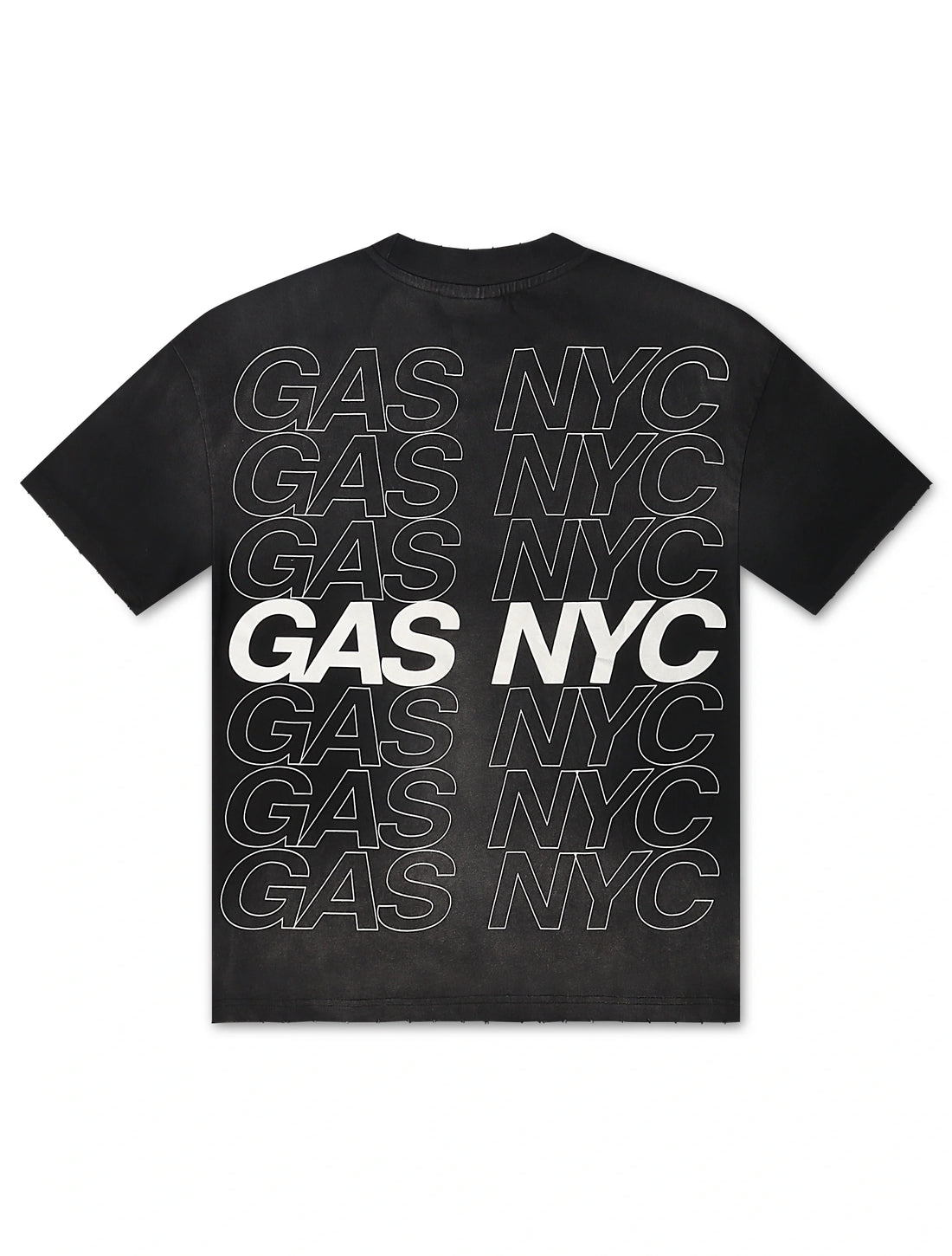 GasNYC Have a Nice Day Tee - Black by Denim Exchange