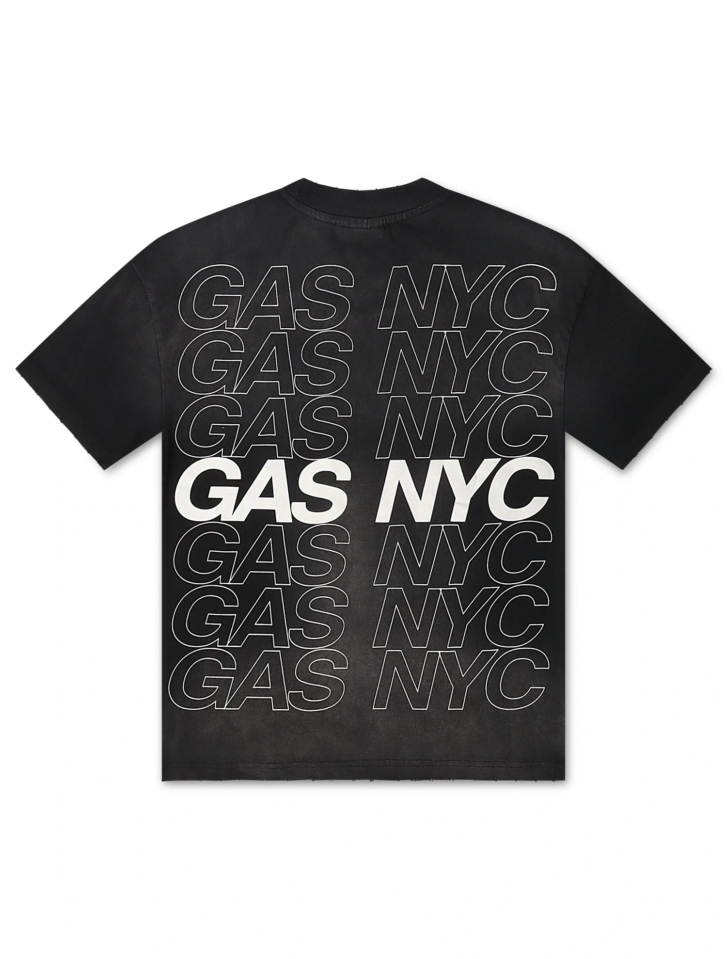 GasNYC Have a Nice Day Tee - Black by Denim Exchange