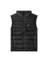 Psycho Bunny Blythe Packable Puffer Vest - Black by Denim Exchange
