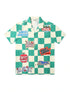 Almost Someday Hendrix Button Up - Green by Denim Exchange