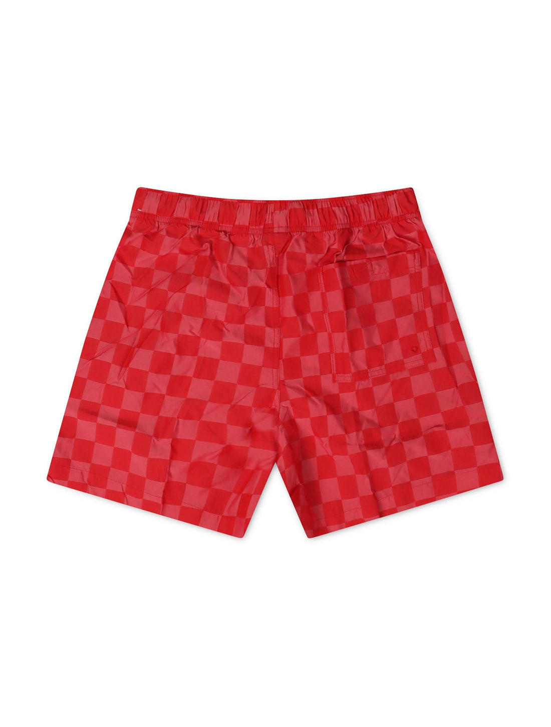 Nike Mens Club Shorts - Checkered Red by Denim Exchange