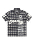 N.M.E NYC No Mercy Flannel Overshirt - Blue by Denim Exchange