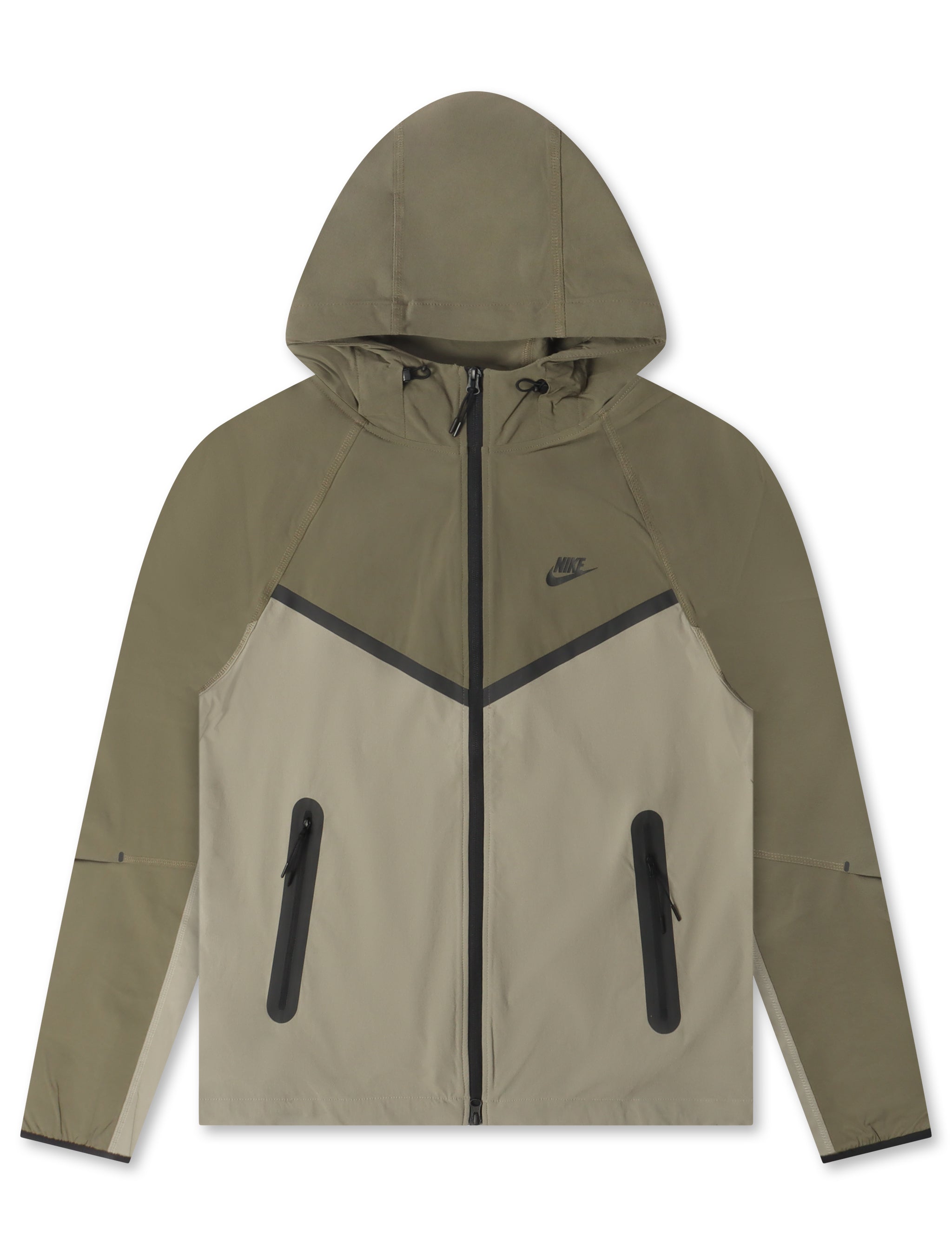 Nike Mens Tech Fleece Jacket - Light Army by Denim Exchange