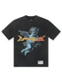 Memory Lane Cherub Tee - Vintage Black by Denim Exchange