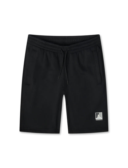 Air Jordan Mens Brooklyn Fleece Shorts - Black by Denim Exchange