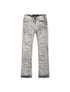 Jordan Craig Kids Pleated Side Seam Shredded Jeans - Arctic Grey by Denim Exchange