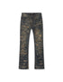 Jordan Craig Kids Pleated Side Seam Shredded Jeans - Dark Vintage by Denim Exchange