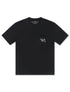 Psycho Bunny Desert Relaxed Pocket Tee - Black by Denim Exchange