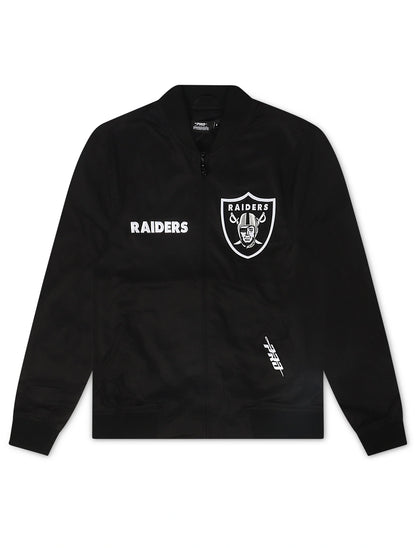 Pro Standard LV Raiders Wingspan Twill Jacket - Black by Denim Exchange