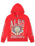 Almost Someday Also Athletics Hoodie - Red by Denim Exchange