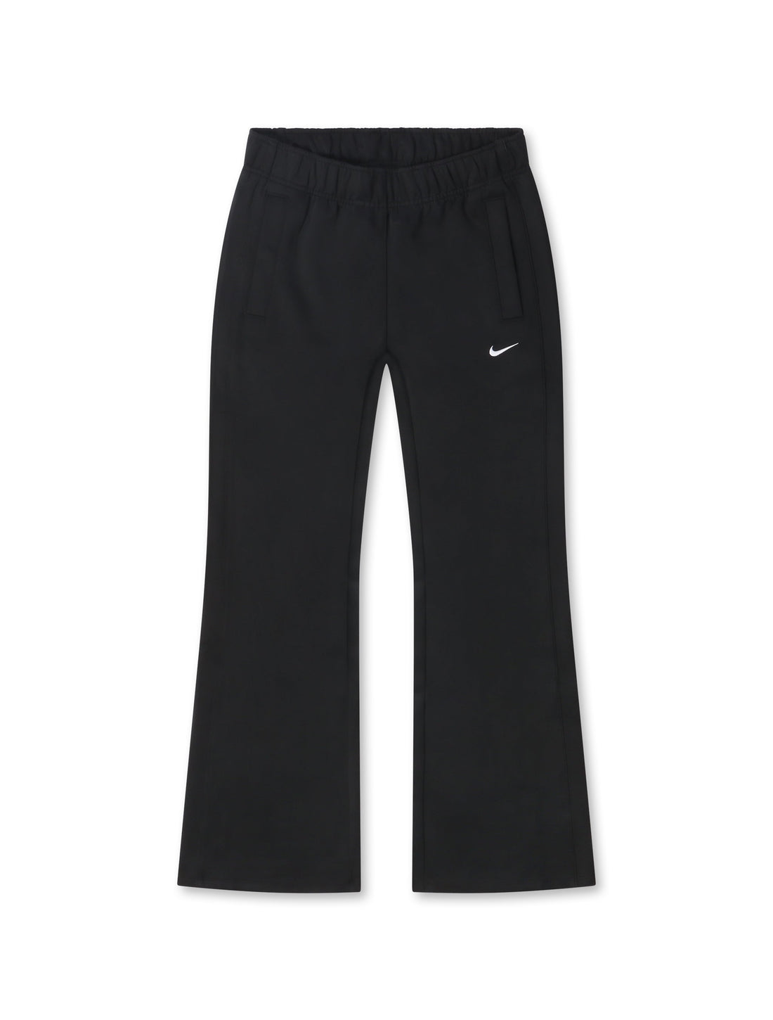 Nike Womens Sportswear Chill Knit Flared Leggings - Black by Denim Exchange