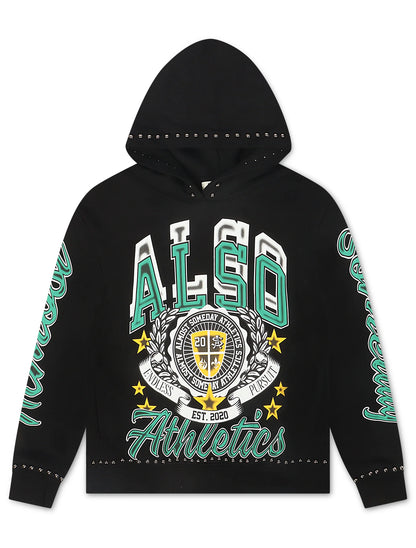 Almost Someday Also Athletics Hoodie - Black by Denim Exchange