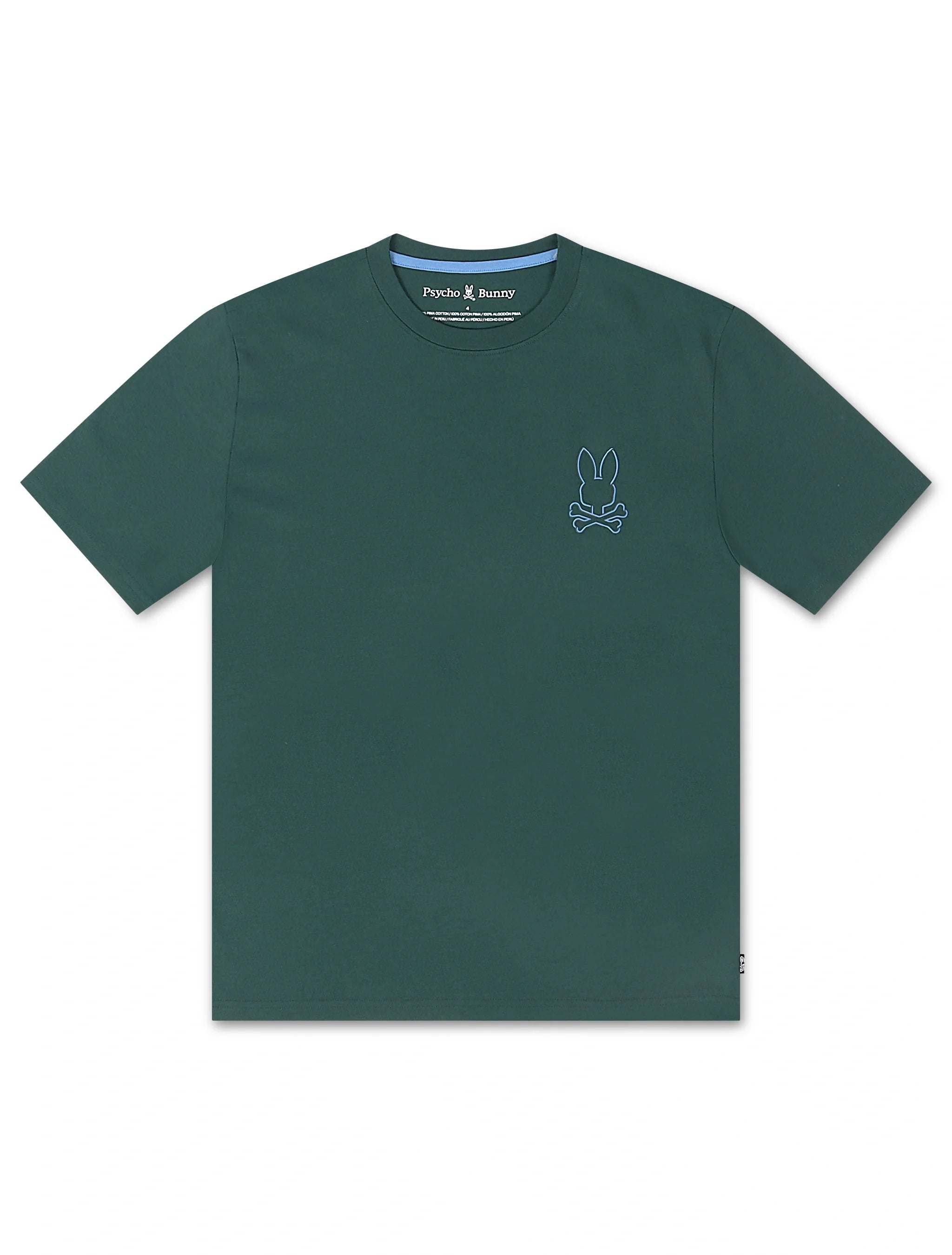 Psycho Bunny Hamilton Embroidered Tee - Seamoss by Denim Exchange