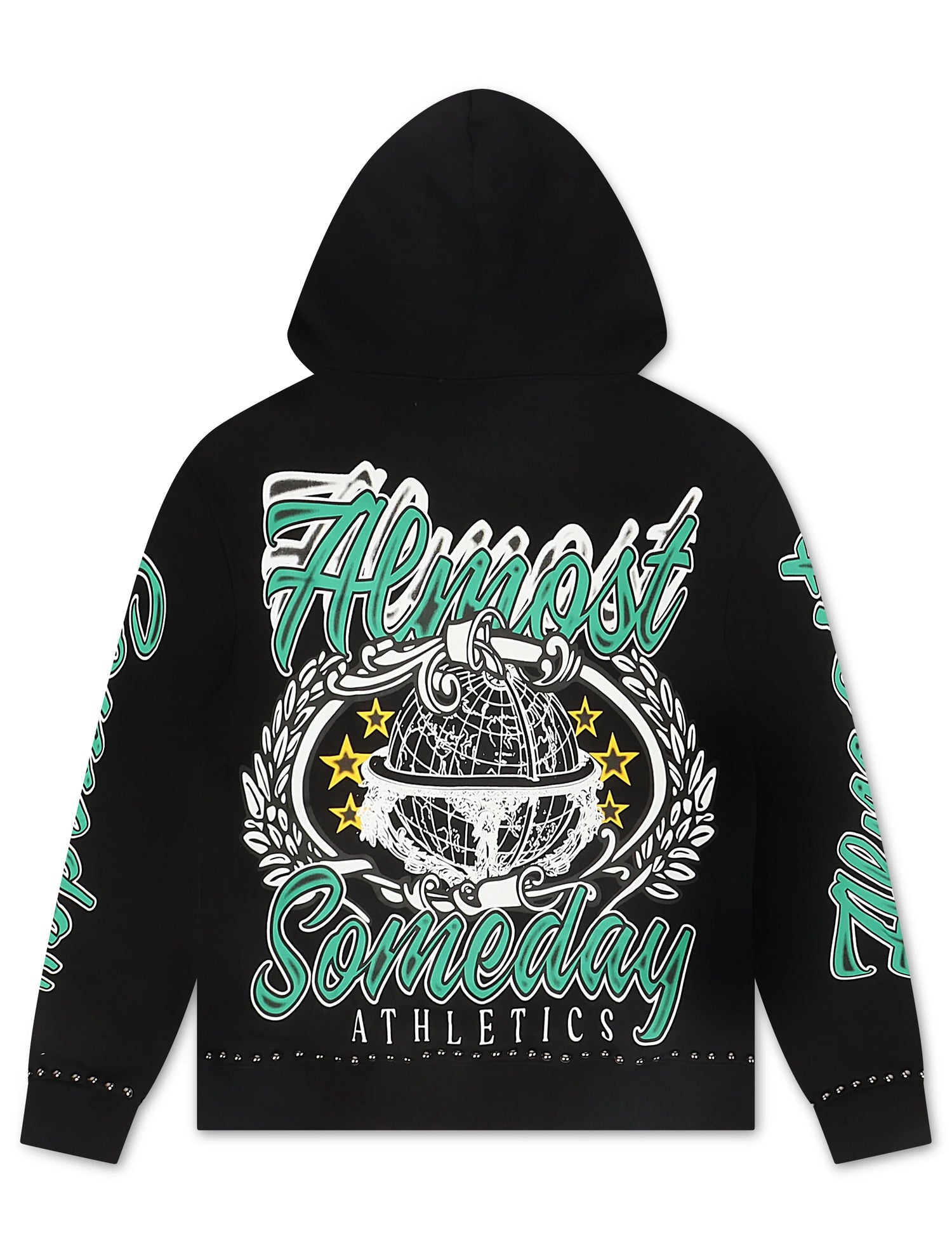 Almost Someday Also Athletics Hoodie - Black by Denim Exchange