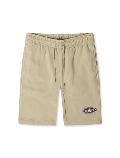 Air Jordan Mens Brooklyn Fleece Shorts - Desert Khaki by Denim Exchange