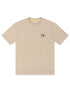 Psycho Bunny Monroe Heavy Weight Relaxed Fit Tee - Stone by Denim Exchange