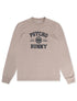 Psycho Bunny Mens London Graphic Long Sleeve - Stone by Denim Exchange