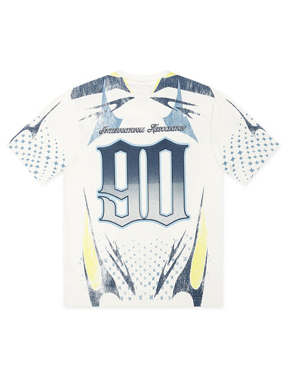 Smoke Rise Republic Tee - Boy Blue by Denim Exchange