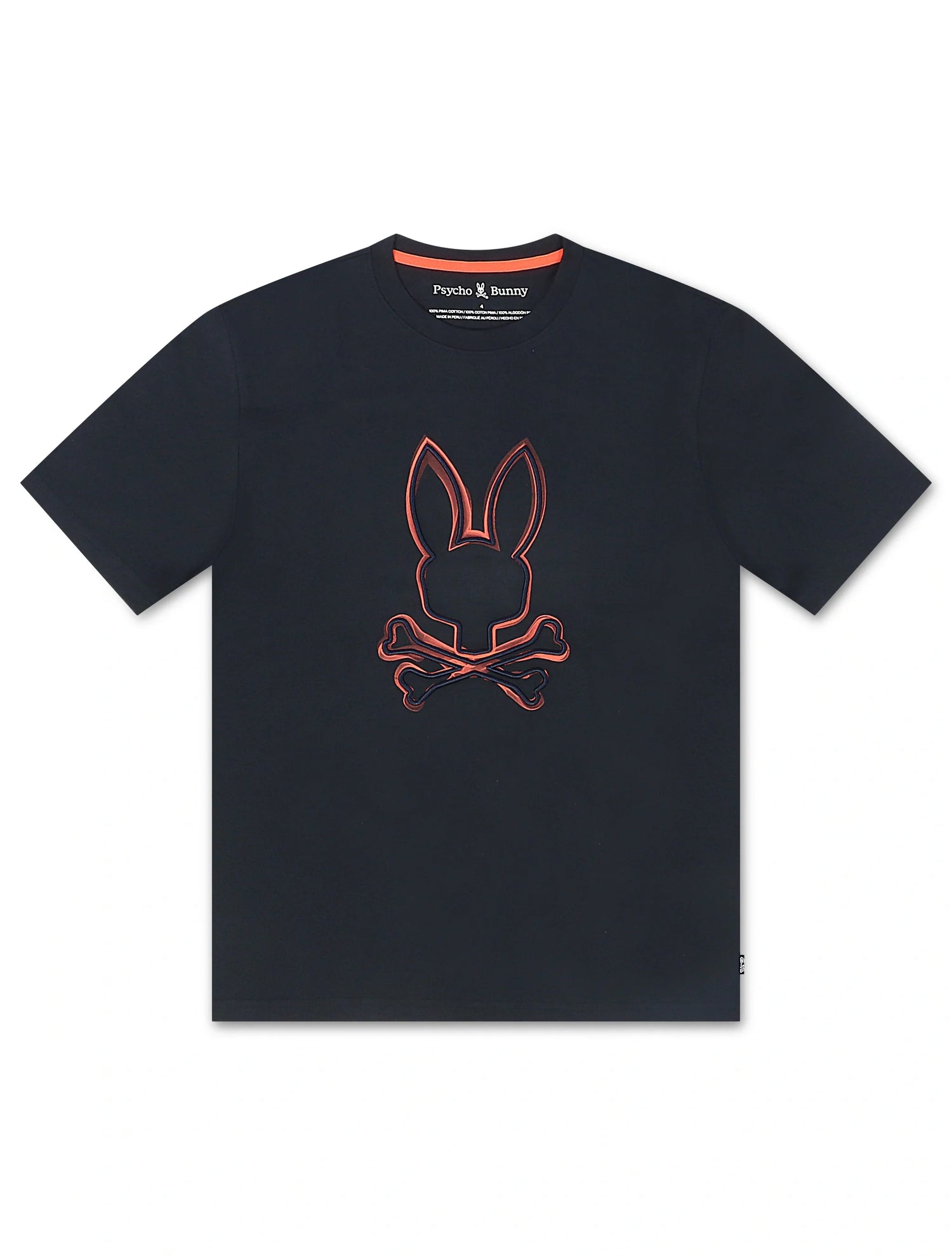 Psycho Bunny Vincent Graphic Tee - Navy by Denim Exchange