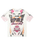 Smoke Rise Republic Tee - Lilac Rose by Denim Exchange