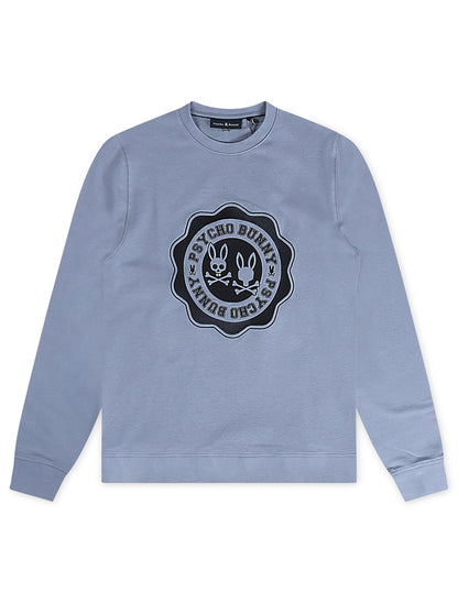 Psycho Bunny Mens London Embroidered Sweatshirt - Tmp by Denim Exchange