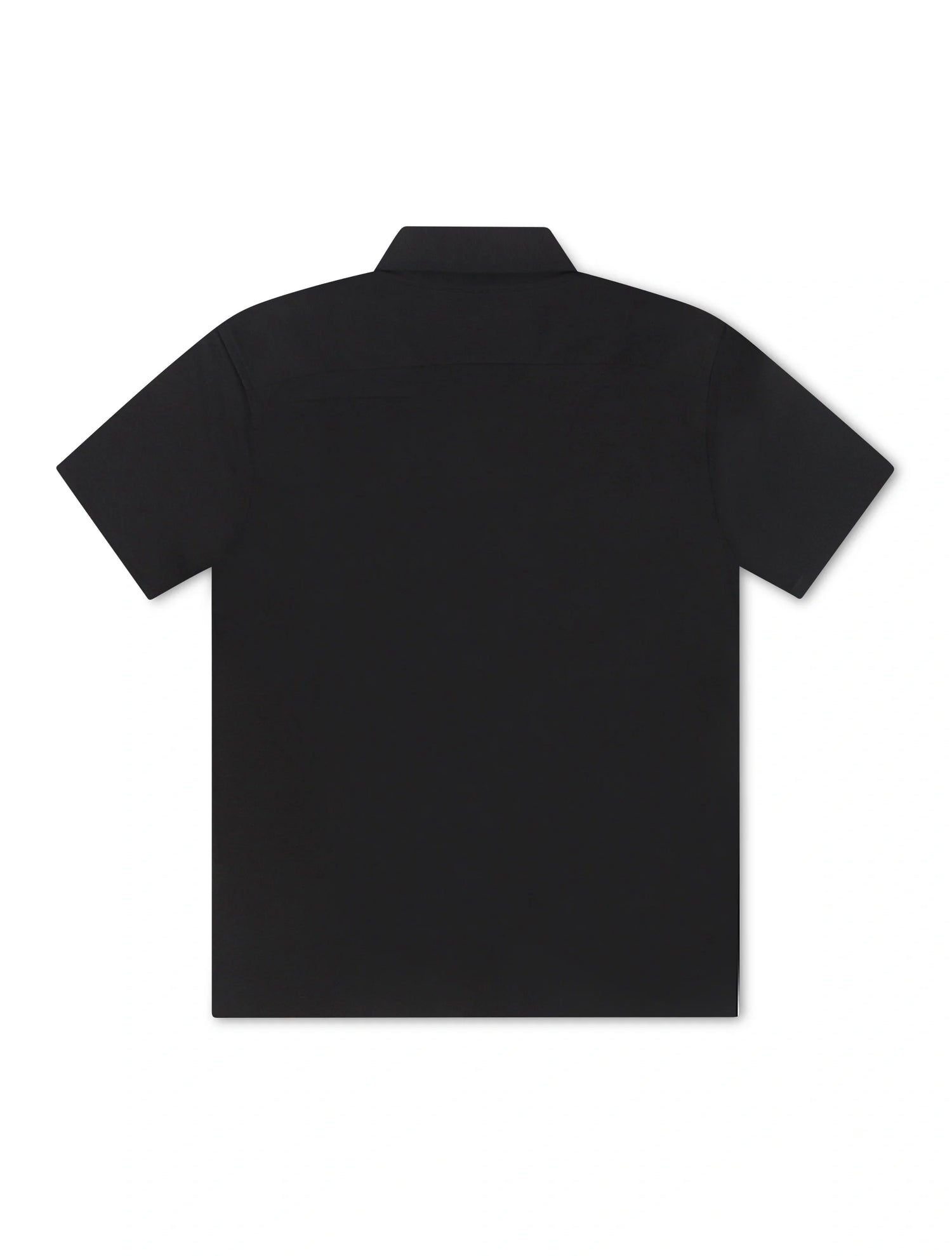 Psycho Bunny Bryan Camp Collar Shirt - Black by Denim Exchange
