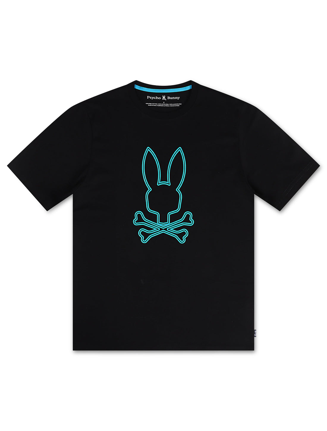 Psycho Bunny Richardson Graphic Tee - Black by Denim Exchange