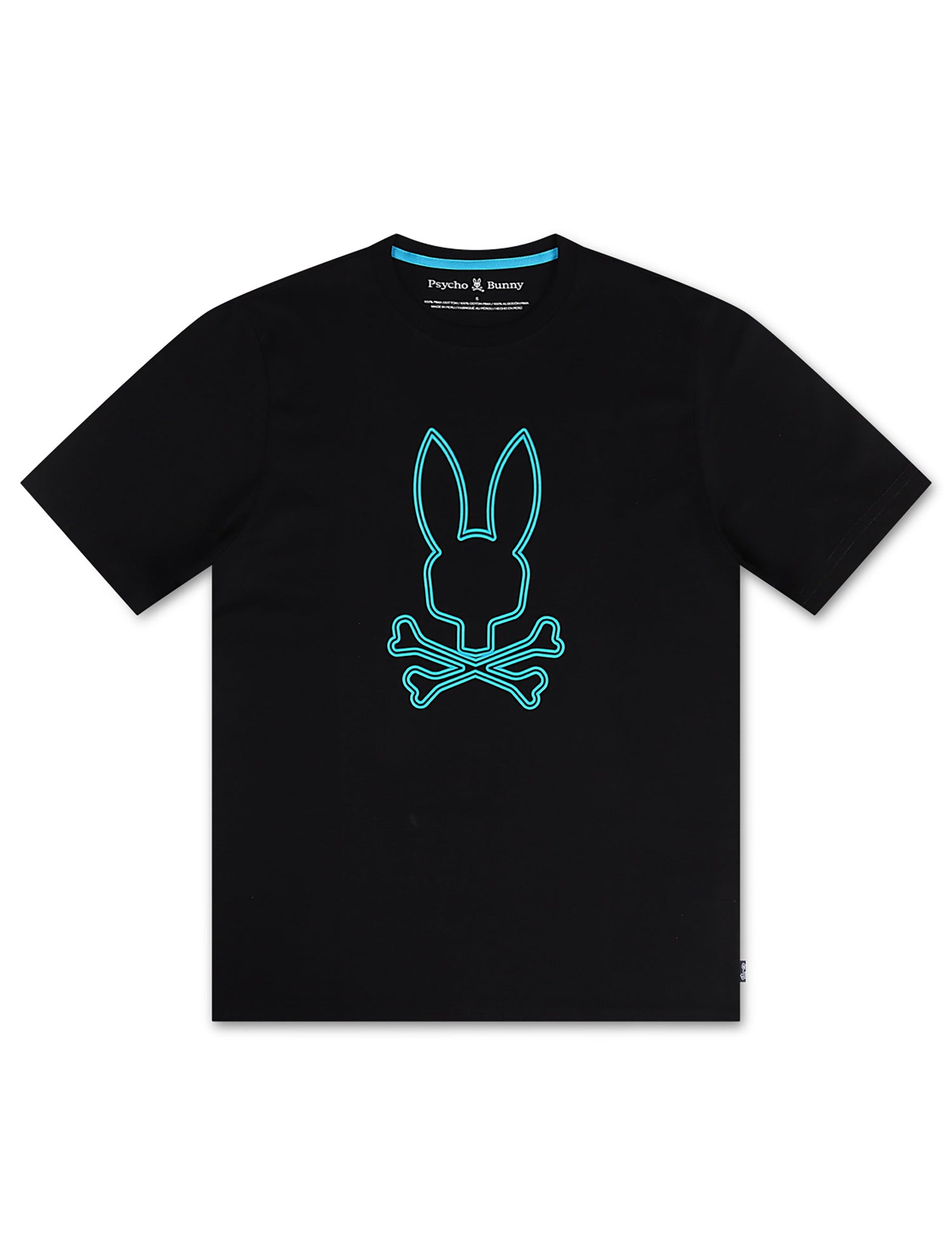 Psycho Bunny Richardson Graphic Tee - Black by Denim Exchange