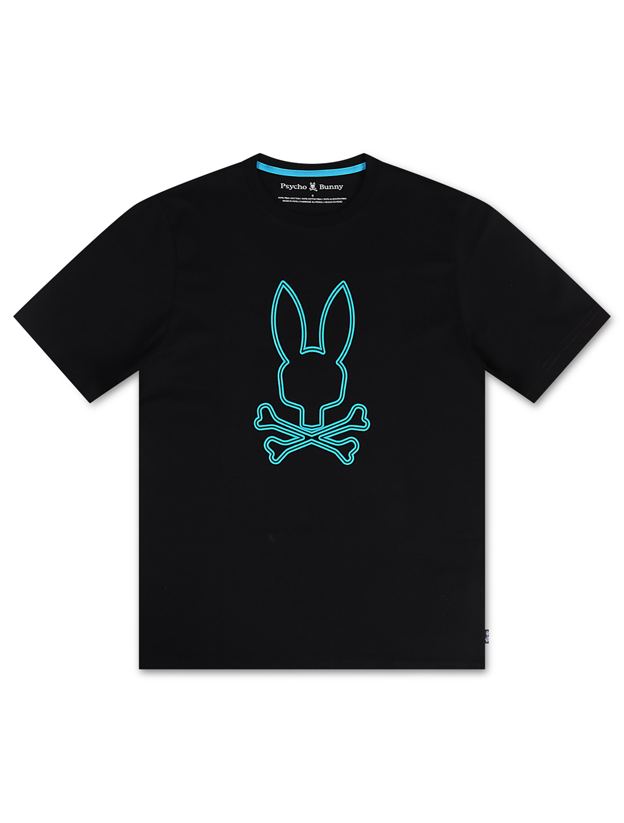Psycho Bunny Richardson Graphic Tee - Black by Denim Exchange