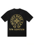 Money Dept. Vintage Old English Tee - Black/Gold by Denim Exchange