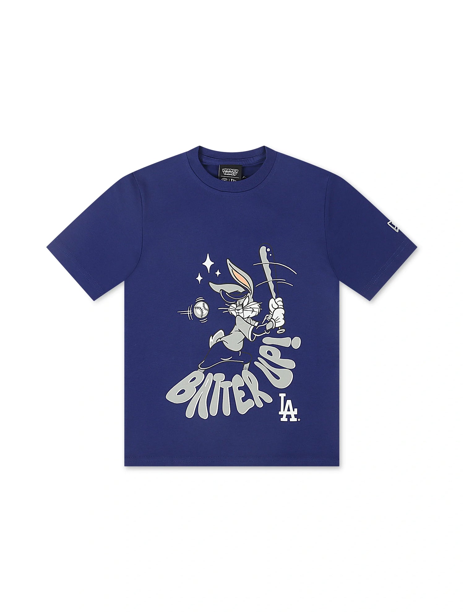 New Era Kids Bugs Bunny Dodgers Tee - Blue by Denim Exchange
