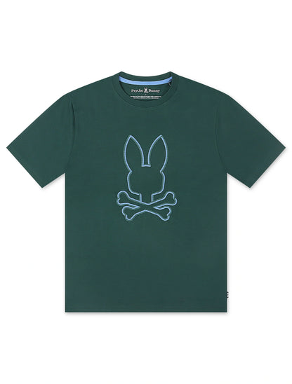 Psycho Bunny Hamilton Graphic Tee - Sea Moss by Denim Exchange