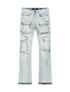 Jordan Craig Cargo Stacked Jean - Iced White by Denim Exchange