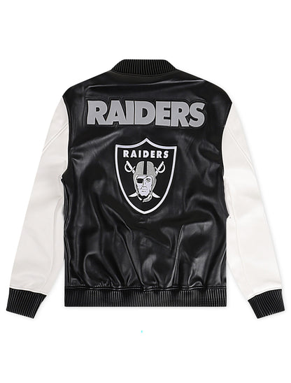 Pro Standard Raiders City Signature Jacket - Black by Denim Exchange