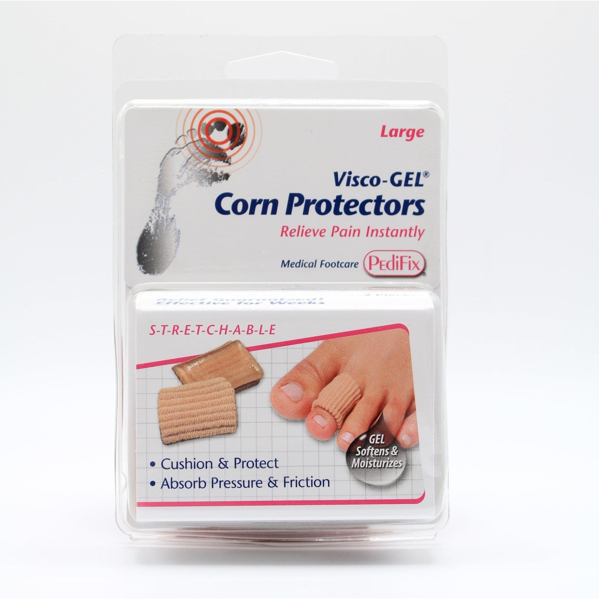 PediFix Visco-Gel Corn Protectors Large 1 Count by Pasteur Pharmacy