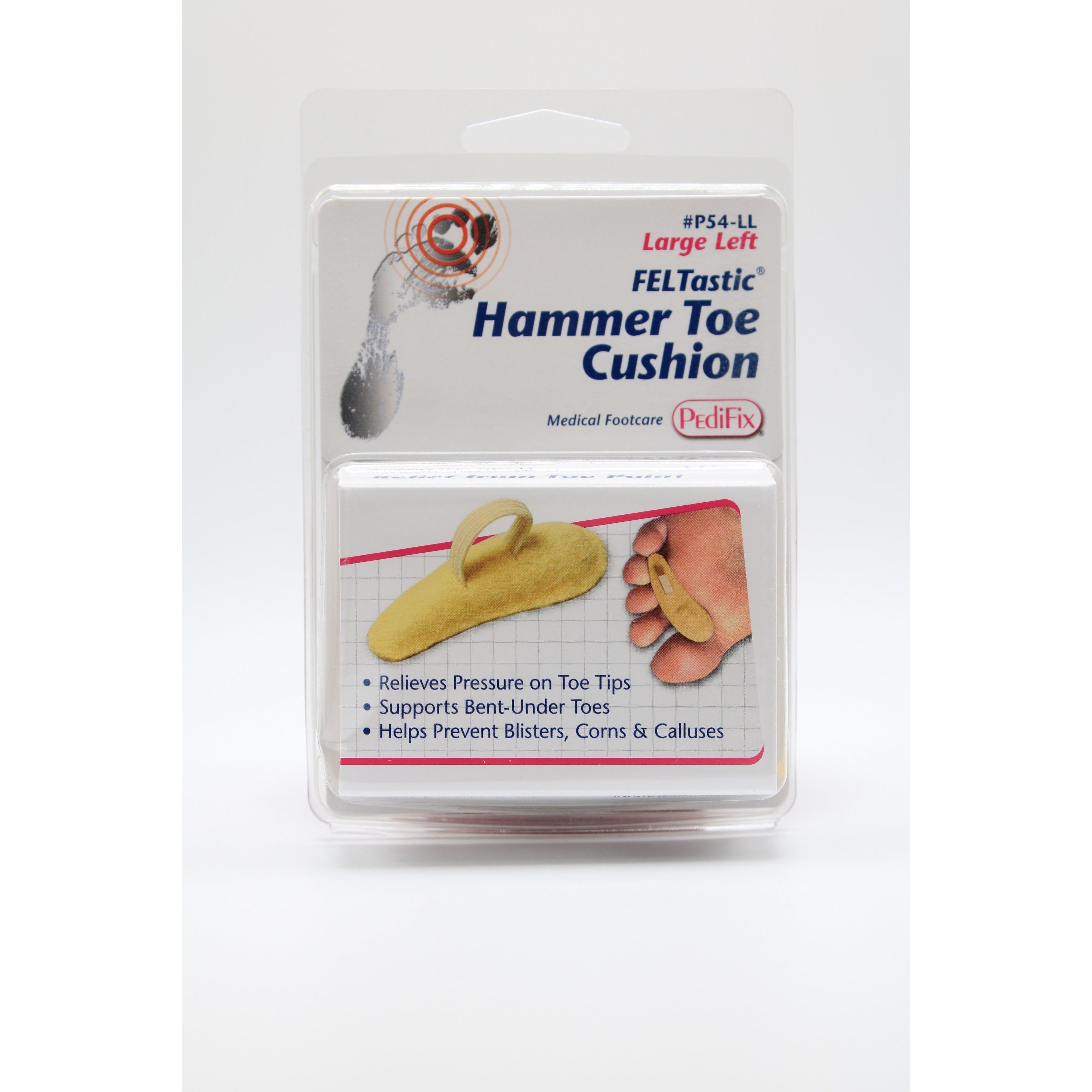 PediFix Hammer Toe Cushion Large Left 1ct by Pasteur Pharmacy