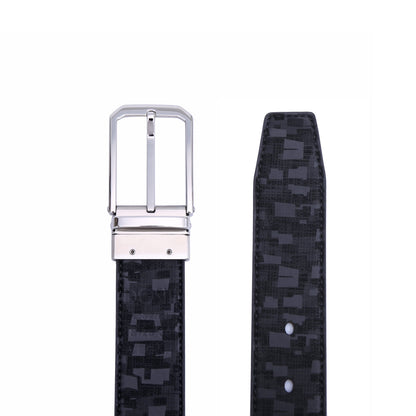 Professional Reversible 1 - Polished SS - Golf Vegan Belt by Doshi FCSA