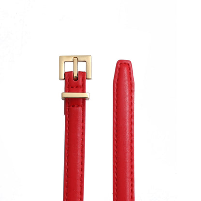 Skinny Belt - Gold Buckle by Doshi FCSA