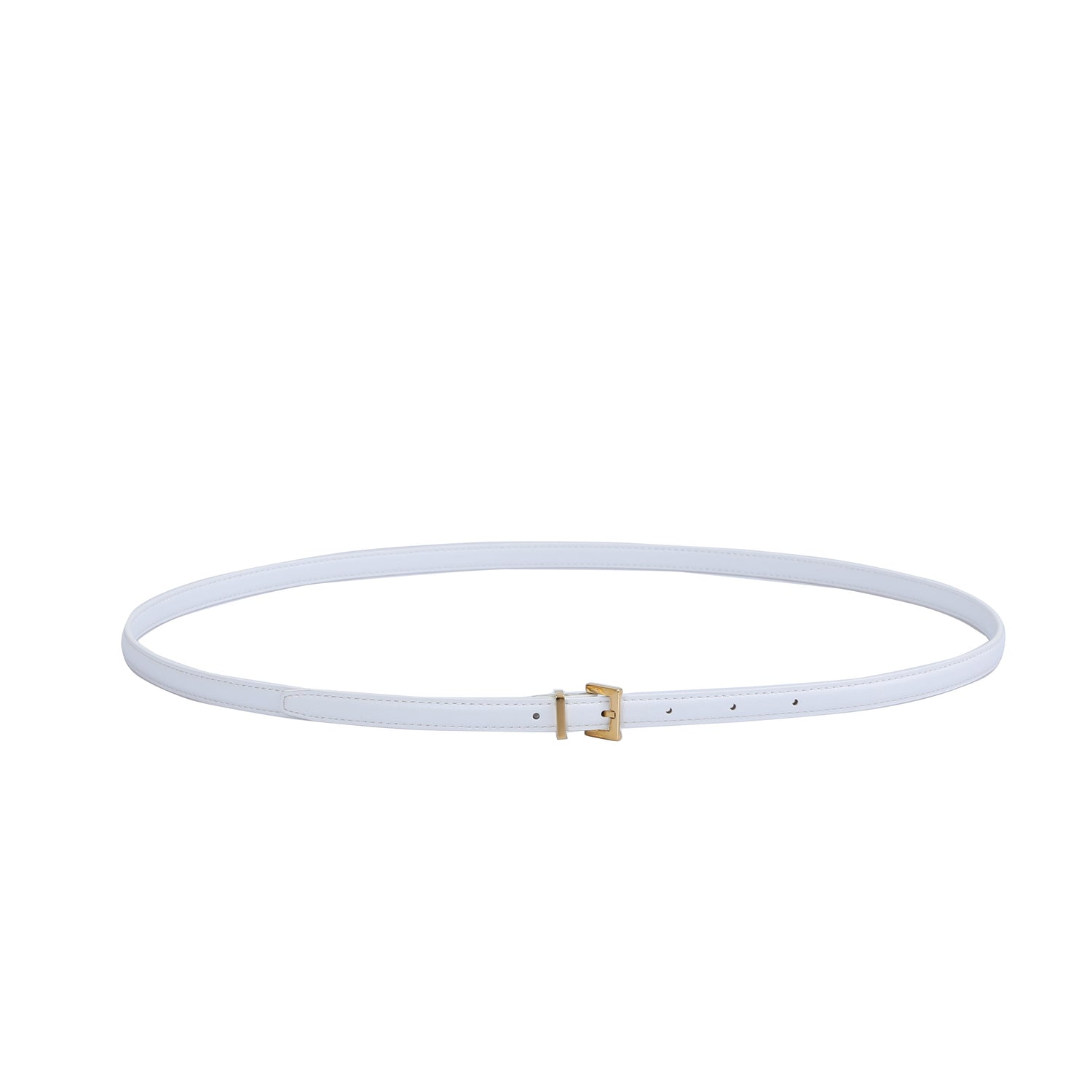 Skinny Belt - Gold Buckle by Doshi FCSA