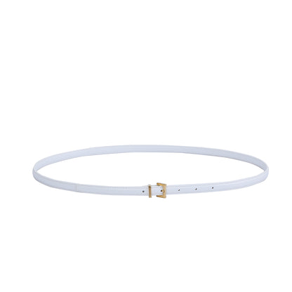 Skinny Belt - Gold Buckle by Doshi FCSA