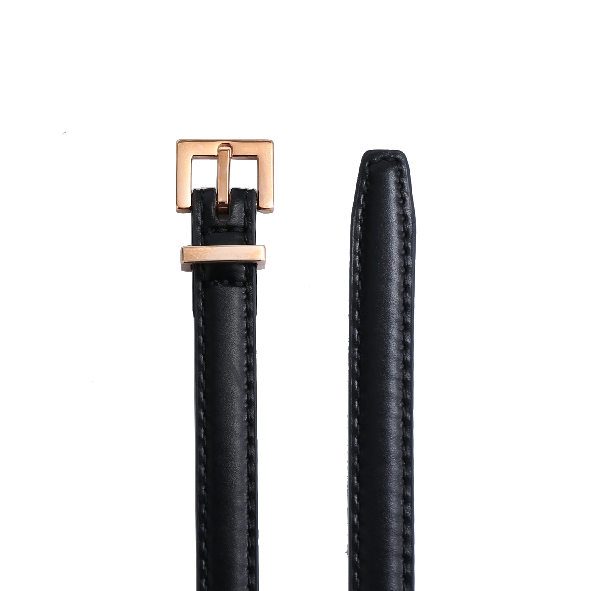 Skinny Belt - Rose Gold Buckle by Doshi FCSA