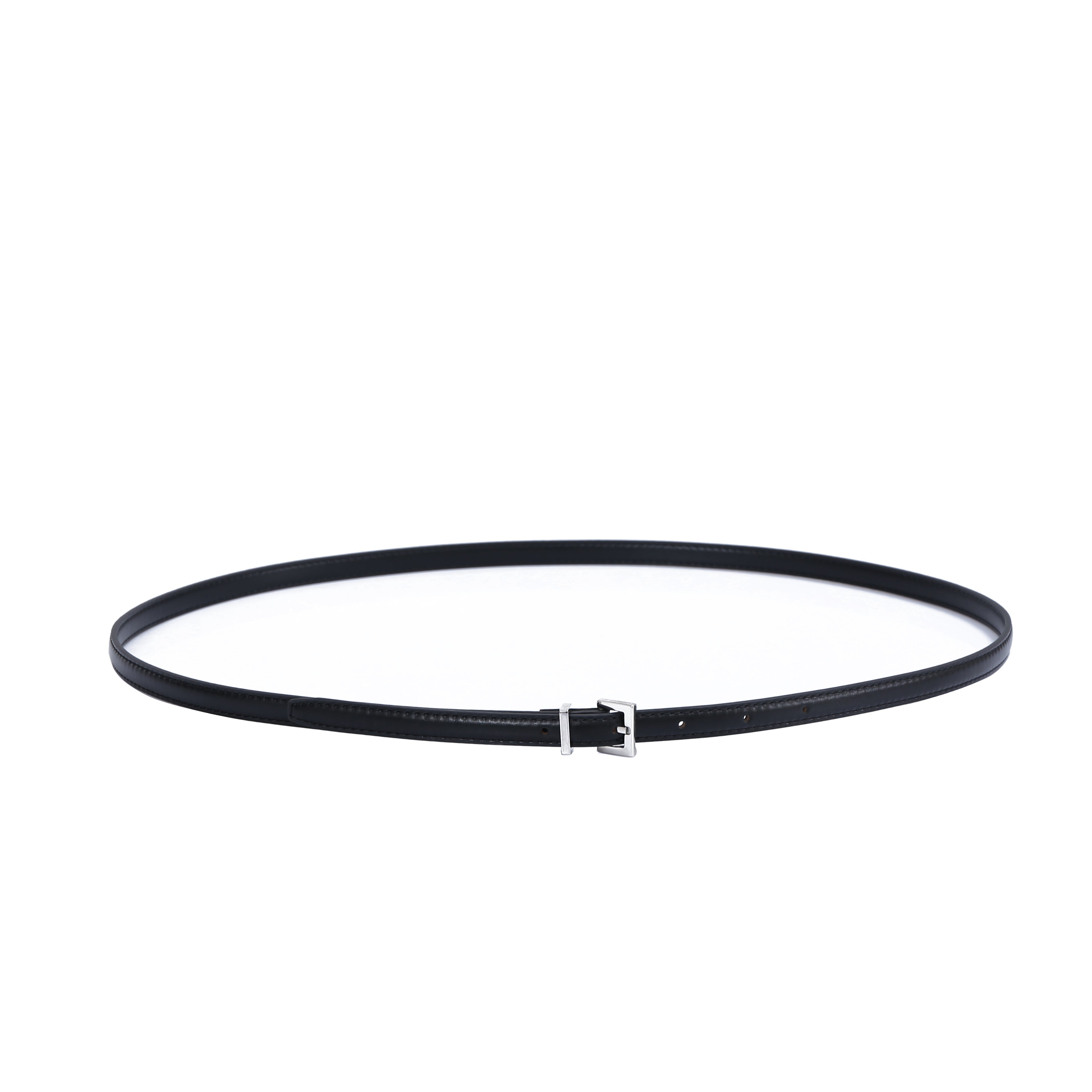 Skinny Belt - Silver Buckle by Doshi FCSA