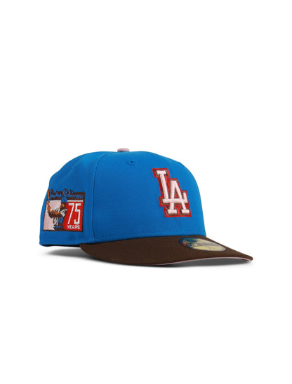 New Era 5950 Dodgers 75 Years Hat by Denim Exchange