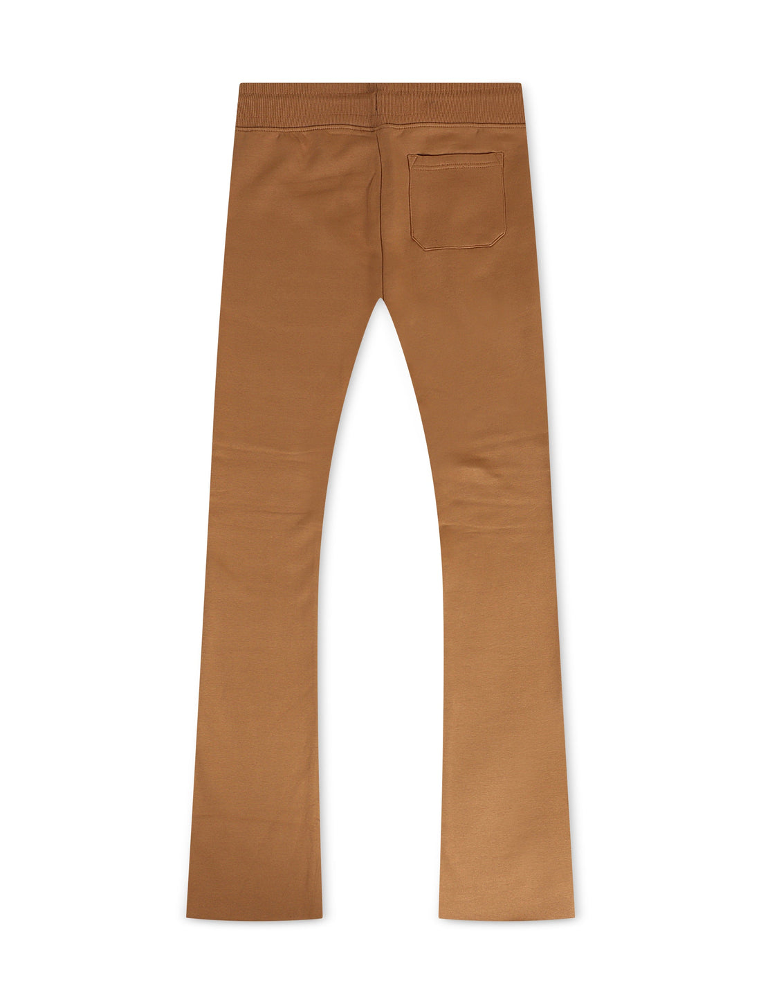 Jordan Craig Fleece Stacked Joggers - Mocha by Denim Exchange