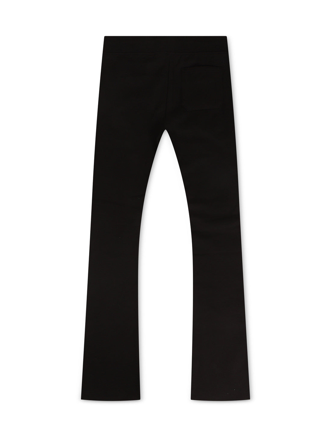 Jordan Craig Fleece Stacked Joggers - Black by Denim Exchange