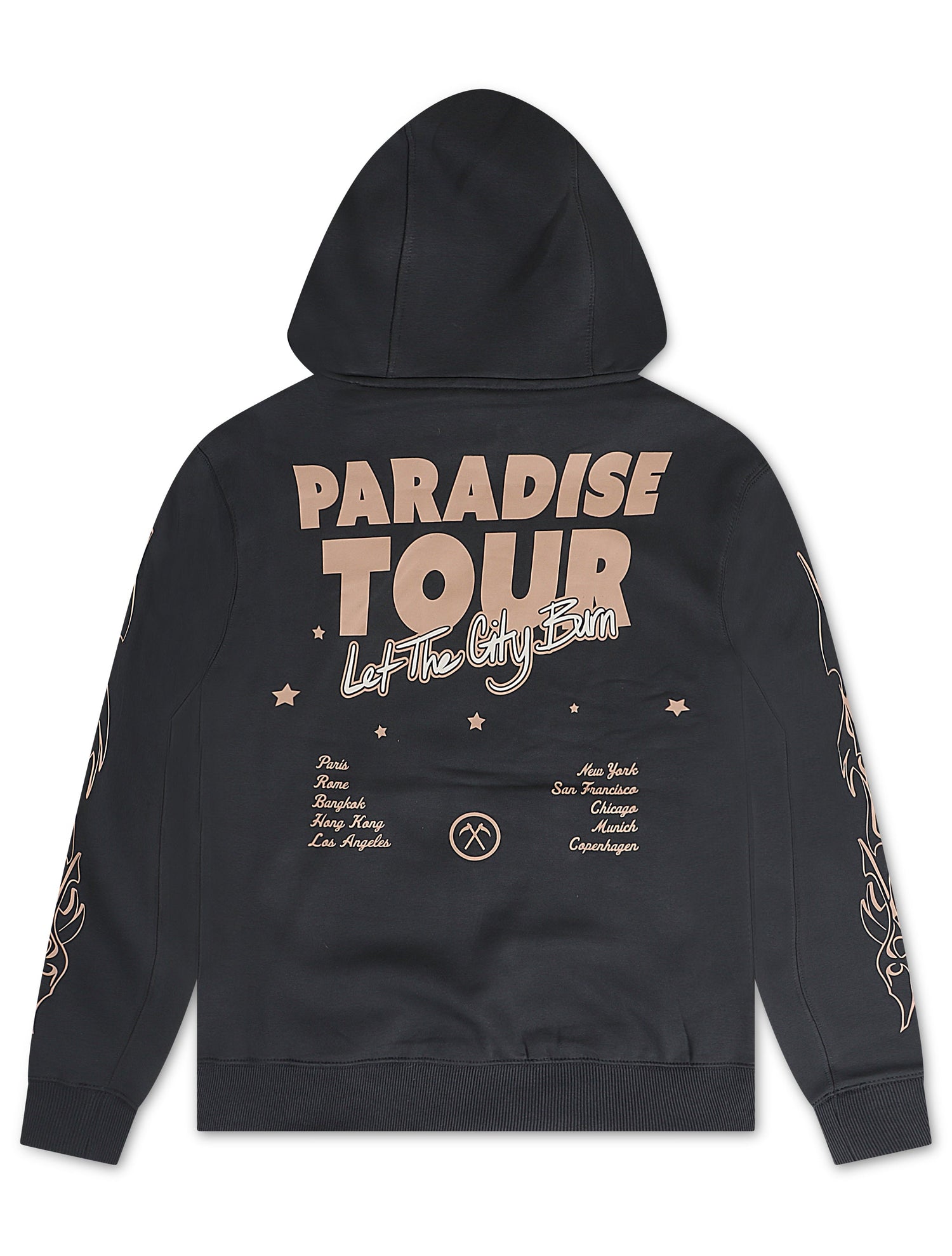 Jordan Craig Paradise Tour Fleece Hoodie - Charcoal by Denim Exchange